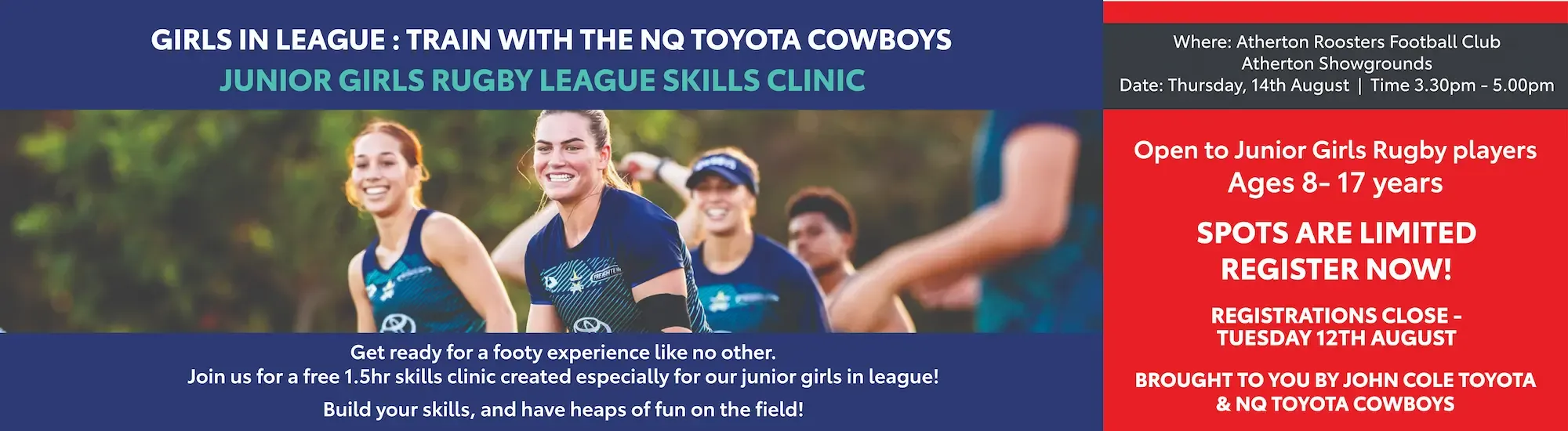 Toyota Cowboys Girls Clinic Webb